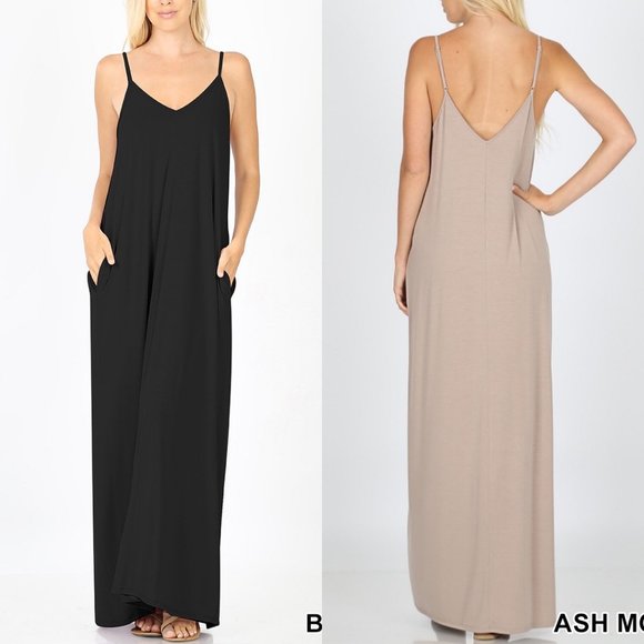 Dresses & Skirts - LAST 1! Sleeveless V-Neck Loose Maxi Dress X-Large